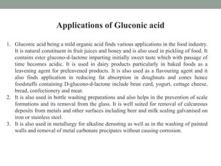  葡萄糖酸（Gluconic Acid）在食品產業的應用與綠色生產技術！